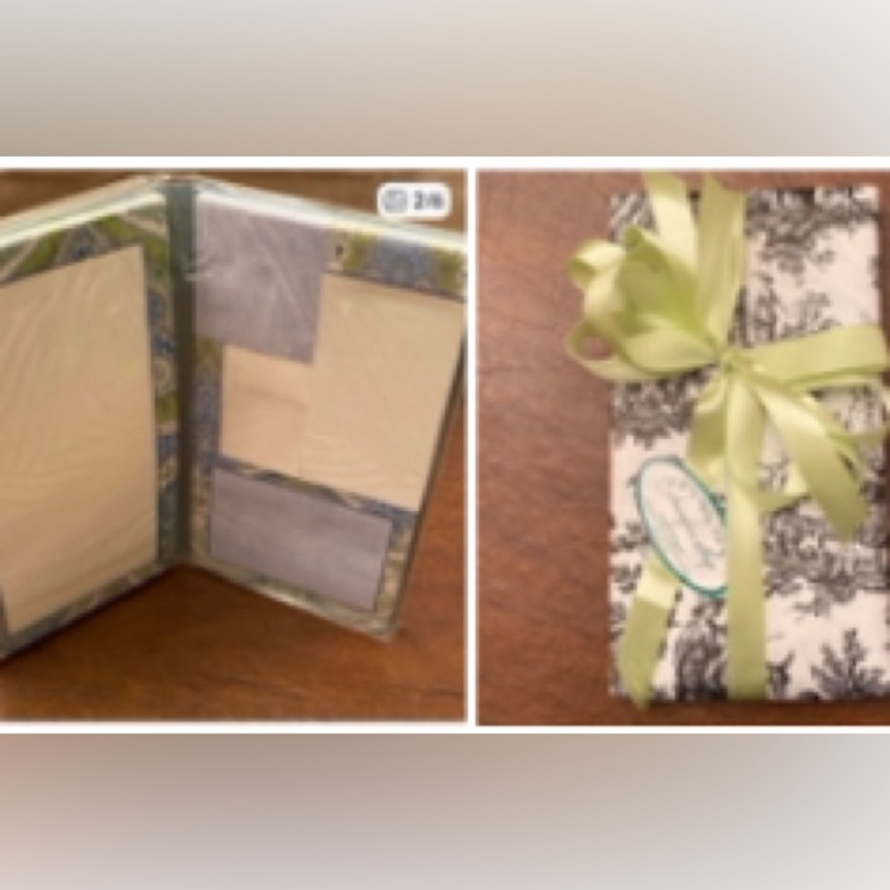 5 Paisley Patterned Paper Pads - New - Gift Wrapped